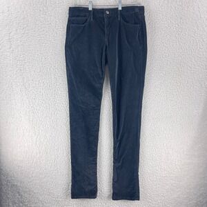 Joe's The Chelsea Velvet Skinny Pants Womens Low-Rise Casual Made in USA Size 28